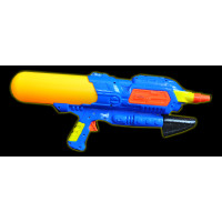 LARGE GREEN YELLOW WATER BLASTER (1 PIECE)