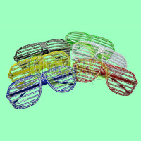 SHUTTER SHADES - NONFLASH - WITH GEMS - NO LENSES (1 PIECE)