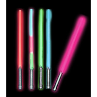ASSORTED COLOR SINGLE FUNCTION SPACE SWORD (1 PIECE)