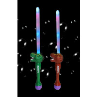 LED DINOSAUR BUBBLE SWORD (1 PIECE)