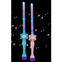LED SNOWFLAKE BUBBLE SWORD (1 PIECE)