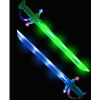 ASSORTED COLOR LED BUCCANEER SWORD (1 PIECE)
