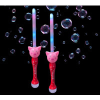 LED PIG BUBBLE SWORD (1 PIECE)