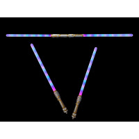 LED DOUBLE SIDED MULIT-COLOR 7 FUNCTION SWORD (1 PIECE)
