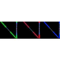 LED DOUBLE SIDED SINGLE COLOR SWORD (1 PIECE)