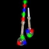 EXPANDABLE SWORD- MULTI-COLOR WITH LARGE PRISMATIC BALL (1 PIECE)