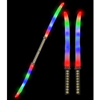 LED DOUBLE SIDED NINJA SWORD (1 PIECE)