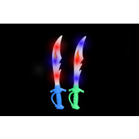 14.5" LED FLASHING PIRATE SWORD WITH SOUND (1 PIECE)