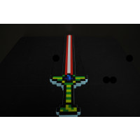 MULTI-COLOR PIXEL SWORD (1 PIECE) 
