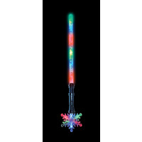LED SNOWFLAKE SWORD WITH SNOWFLAKE PRINTED BLADE  (1 PIECE)