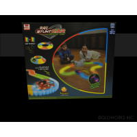 GLOW IN THE DARK RAIL STUNT CAR (1 SET)