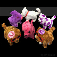 FLASHING, WALKING, BARKING DOG (1 PIECE) 