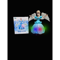 LIGHT UP DANCING SINGING SNOW PRINCESS  (1 PIECE)