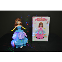 LED DANCING SINGING PRINCESS TOY WITH LIGHTS AND SOUND ( 1 PIECE)