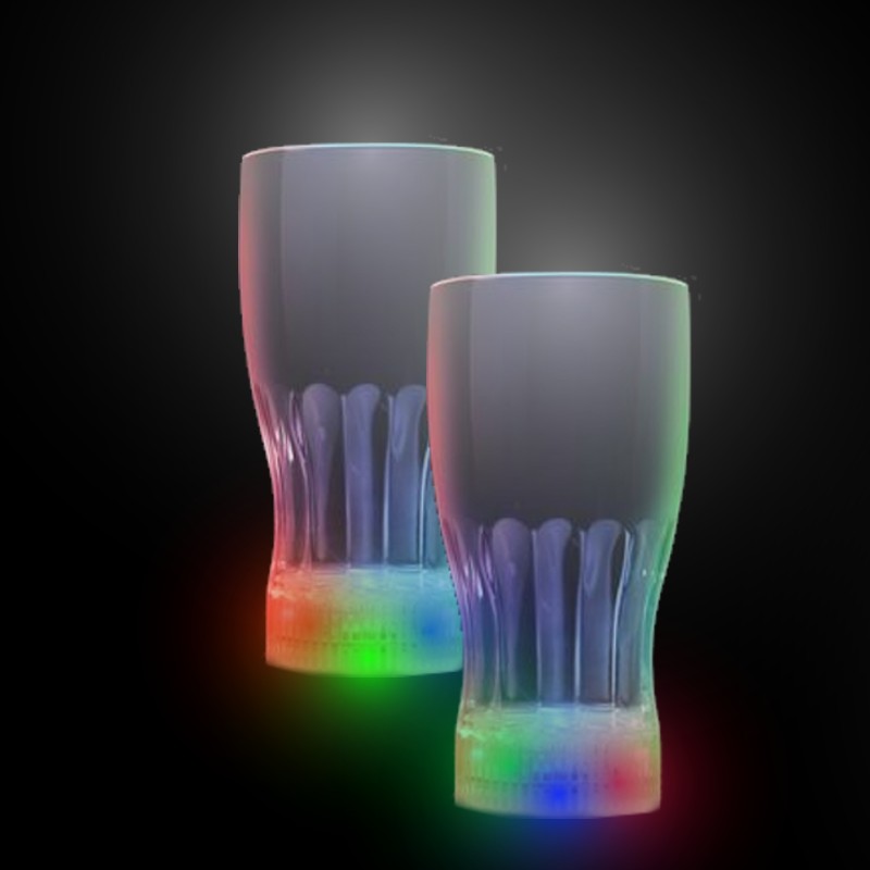 LED GLASS - 12OZ COKE (1 PIECE)